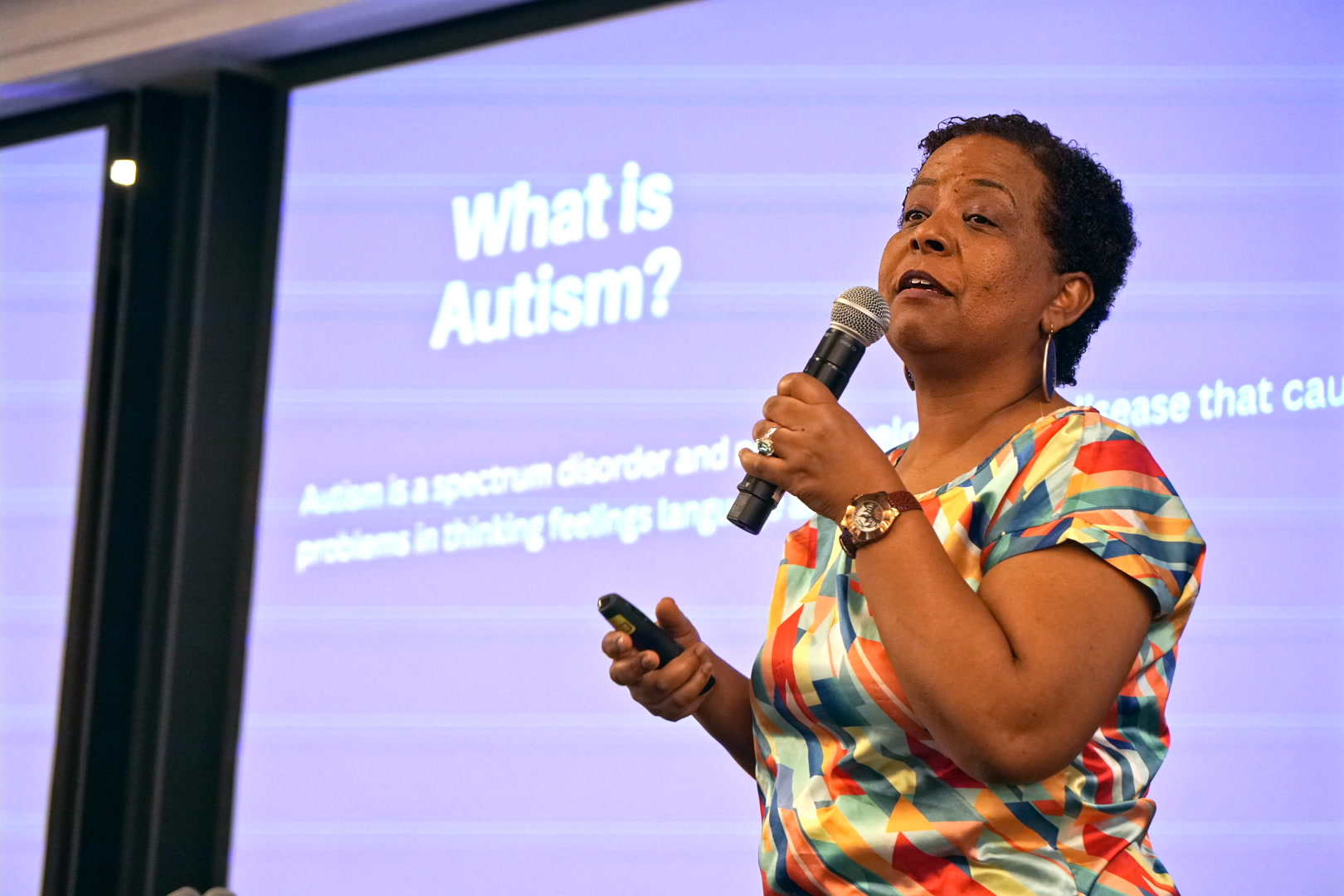 A moment from the Rehoboth Awareness Network meeting